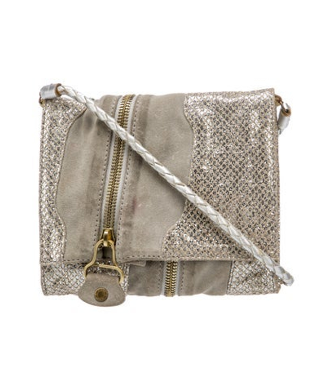 Jimmy Choo Choo Suede Messenger Bag