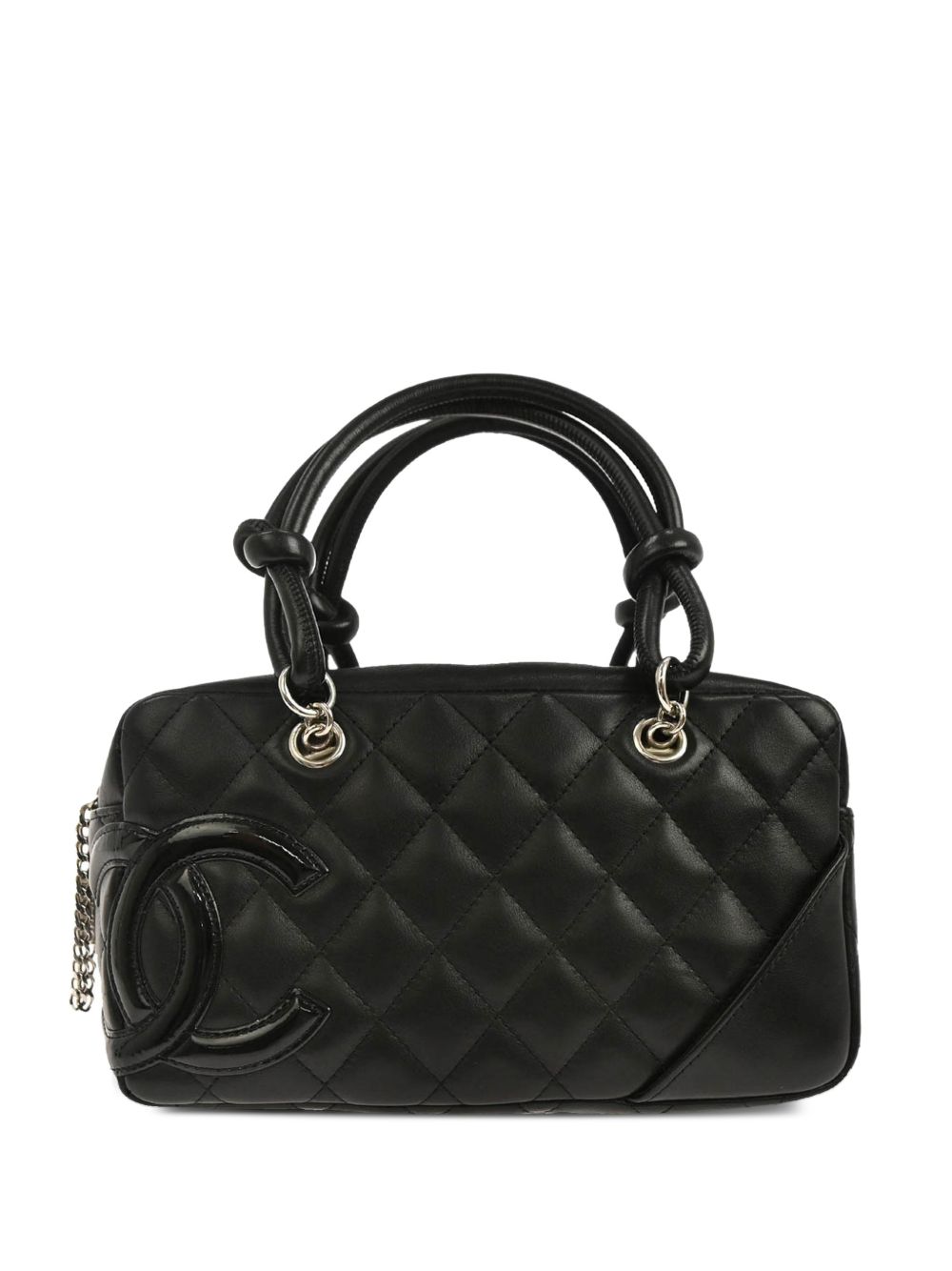 2006 Cambon Ligne quilted leather tote bag