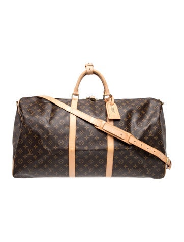 LV Monogram Keepall Bandouliere 60