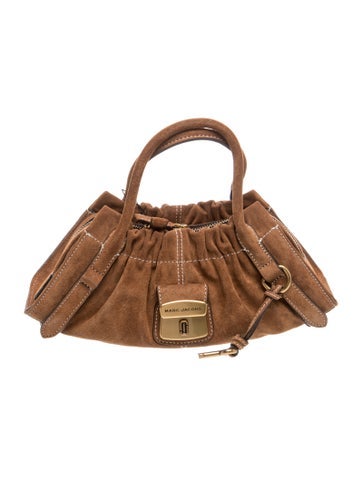 Suede Top Handle Bag w/ Tags