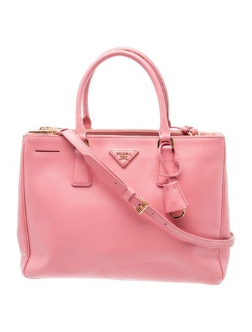 Saffiano Leather Galleria Double Zip Large