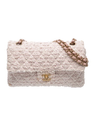Medium Classic Tweed Single Flap Bag