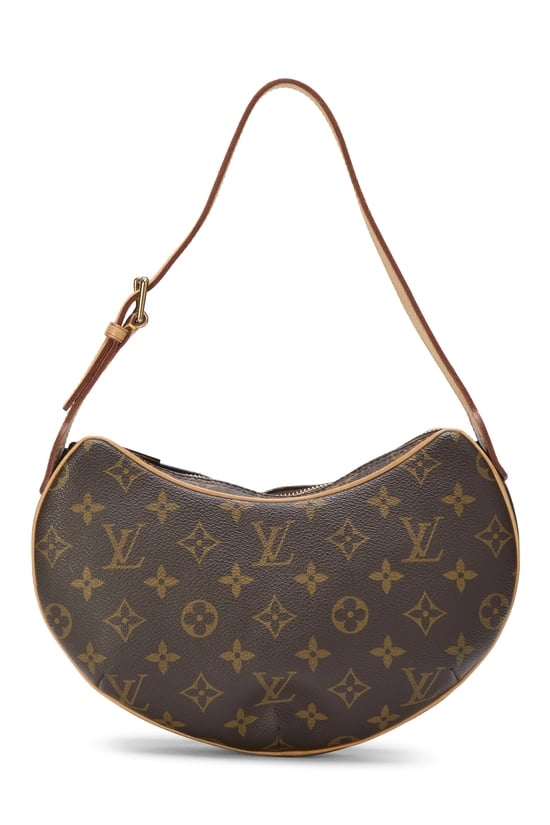 Monogram Canvas Croissant PM