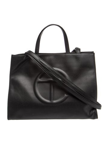 Vegan Leather Shopping Tote