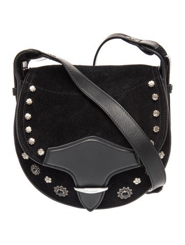 Suede Crossbody Bag