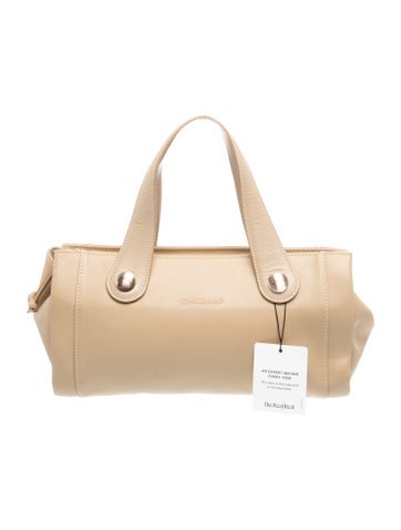 Leather Top Handle Bag