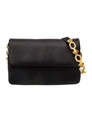 Satin Shoulder Bag