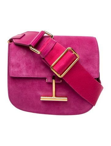 Suede Messenger Bag