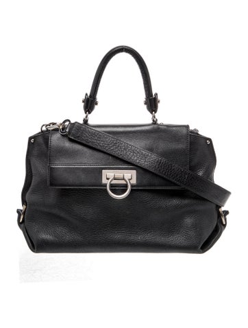 Ferragamo Gancini Top Handle Bag