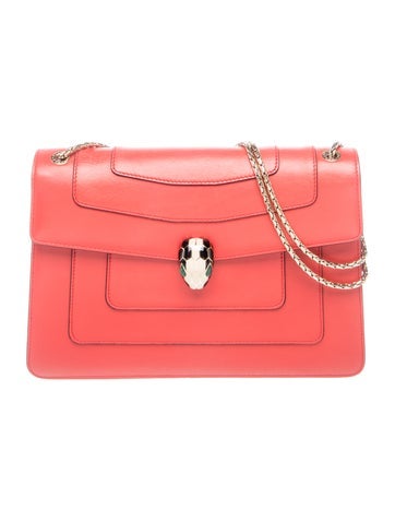 Leather Leather Serpenti Forever Small