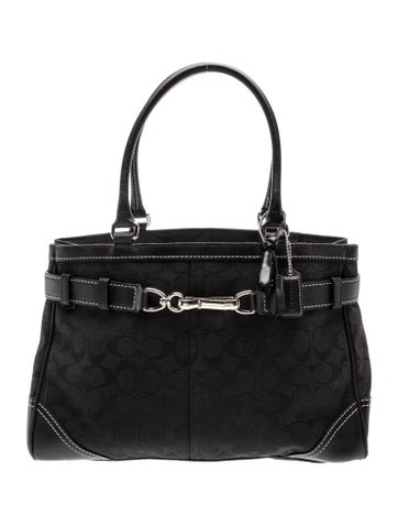 Coach Canvas Shoulder Bag