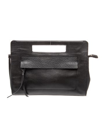 Leather Top Handle Bag