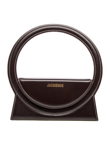Jacquemus Leather Top Handle Bag