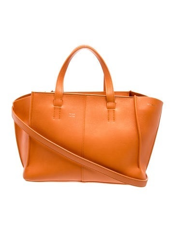 Leather Top Handle Bag