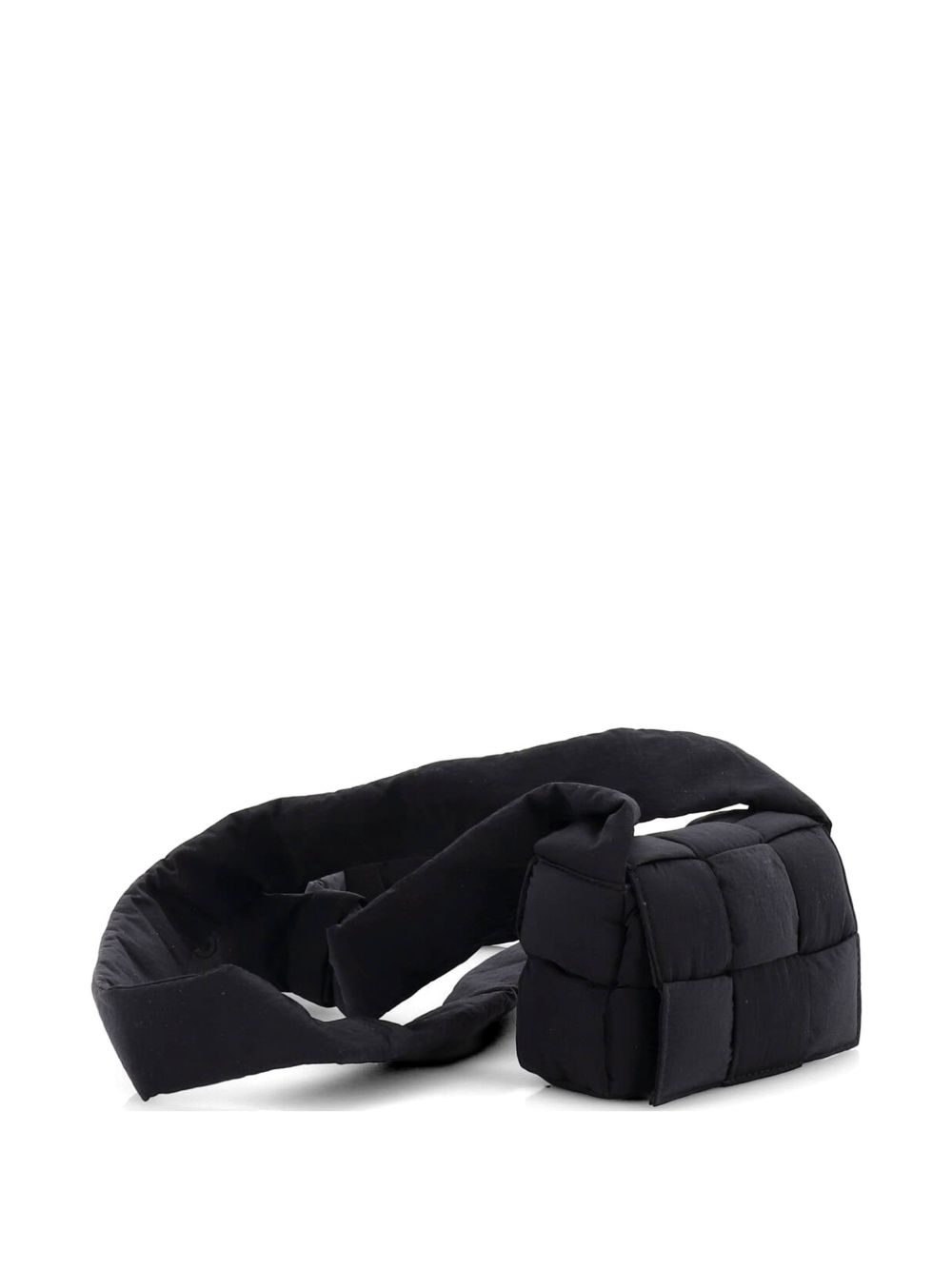 Bottega Veneta Cassette Maxi Intrecciato Nylon Extra Mini crossbody bag