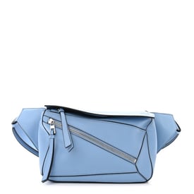 Loewe Calfskin Small Puzzle Bumbag Olympic Blue