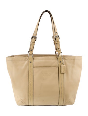 Leather Top Handle Bag