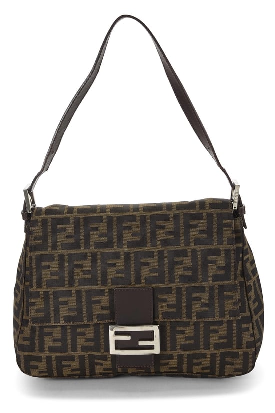 Fendi Brown Zucca Canvas Mama