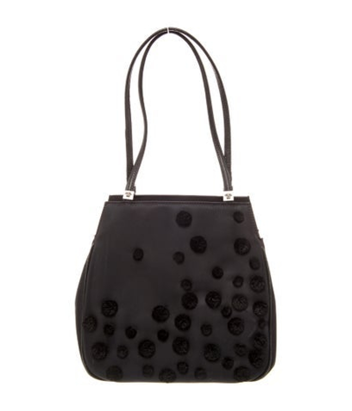 Versace Satin Shoulder Bag