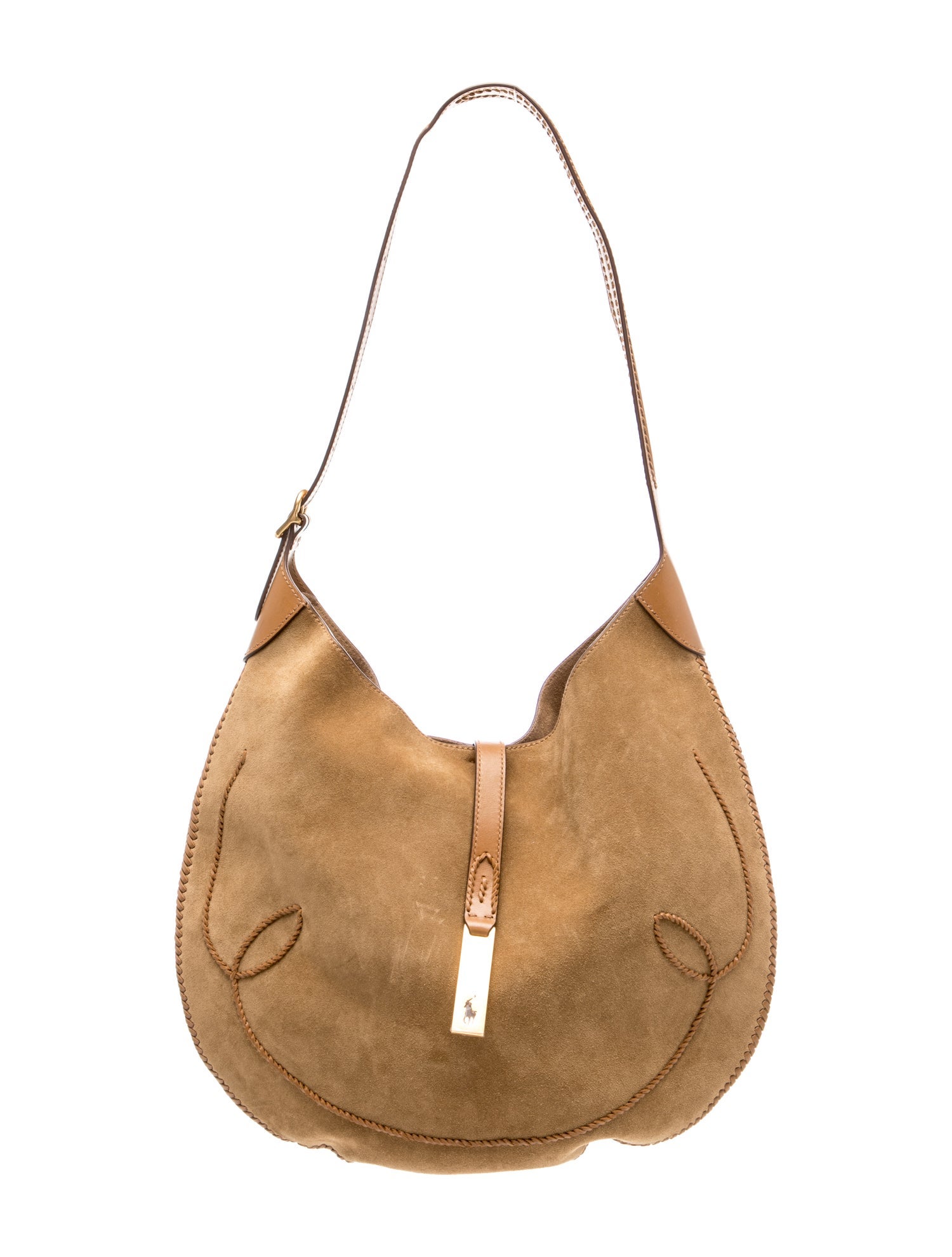 Suede Crossbody Bag