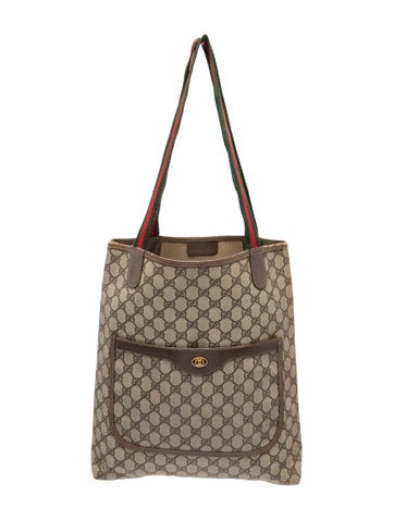 GG Supreme Bucket Bag Vintage