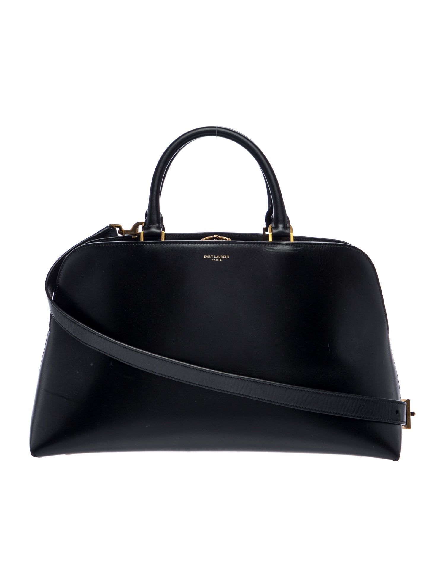 Saint Laurent Leather Sac De Jour 2023