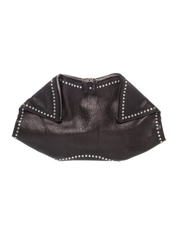 Alexander McQueen Leather Clutch