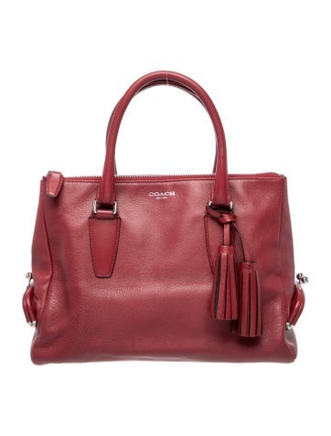 Leather Top Handle Bag