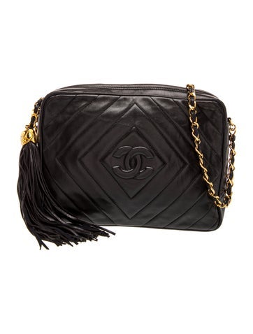 Chevron Tassel Camera Bag