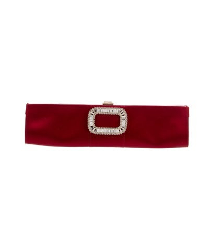 Roger Vivier Vivier Satin Evening Bag