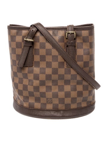 Damier Ebene Damier Marais Bucket Bag