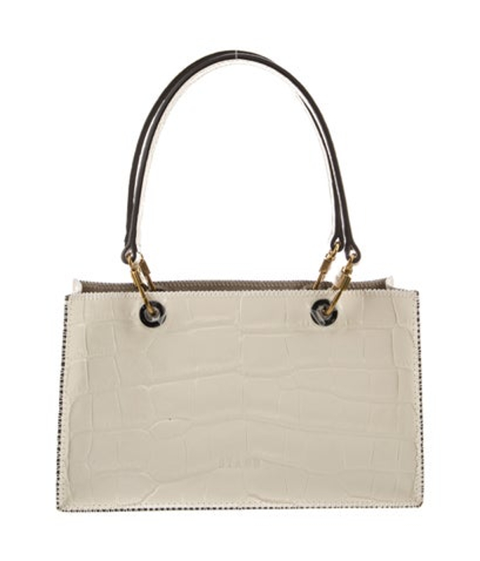 Staud Leather Top Handle Bag