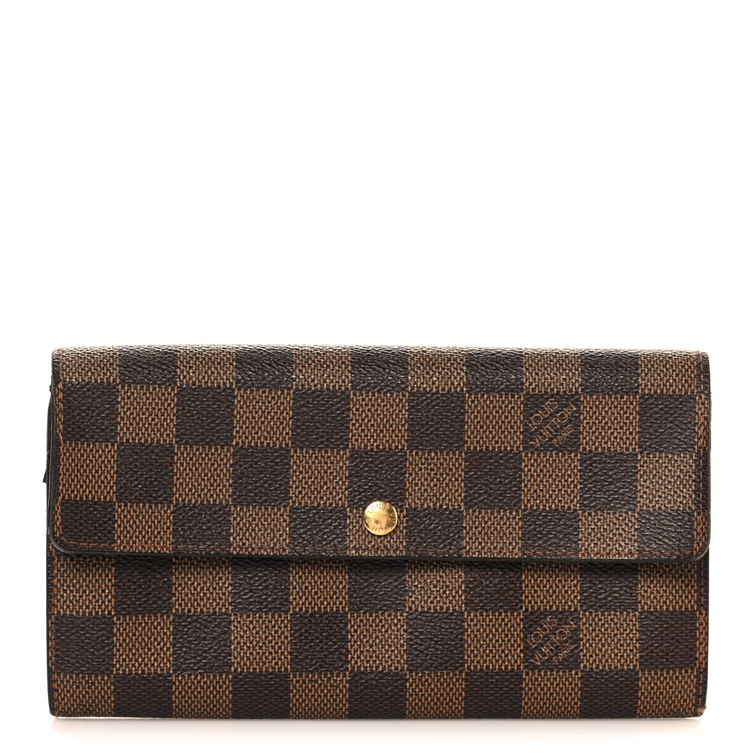 Louis Vuitton Damier Ebene Sarah Wallet
