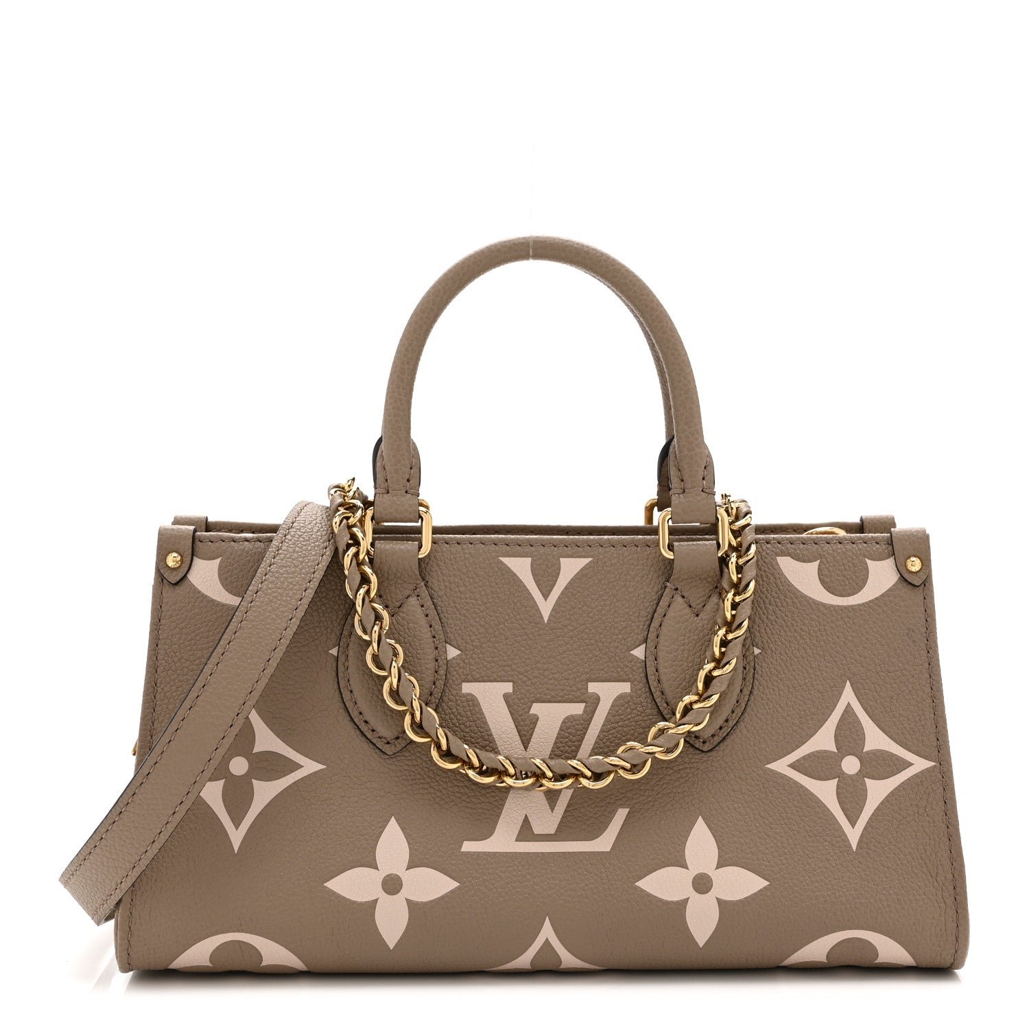 Louis Vuitton Empreinte OnTheGo East West Dove Cream