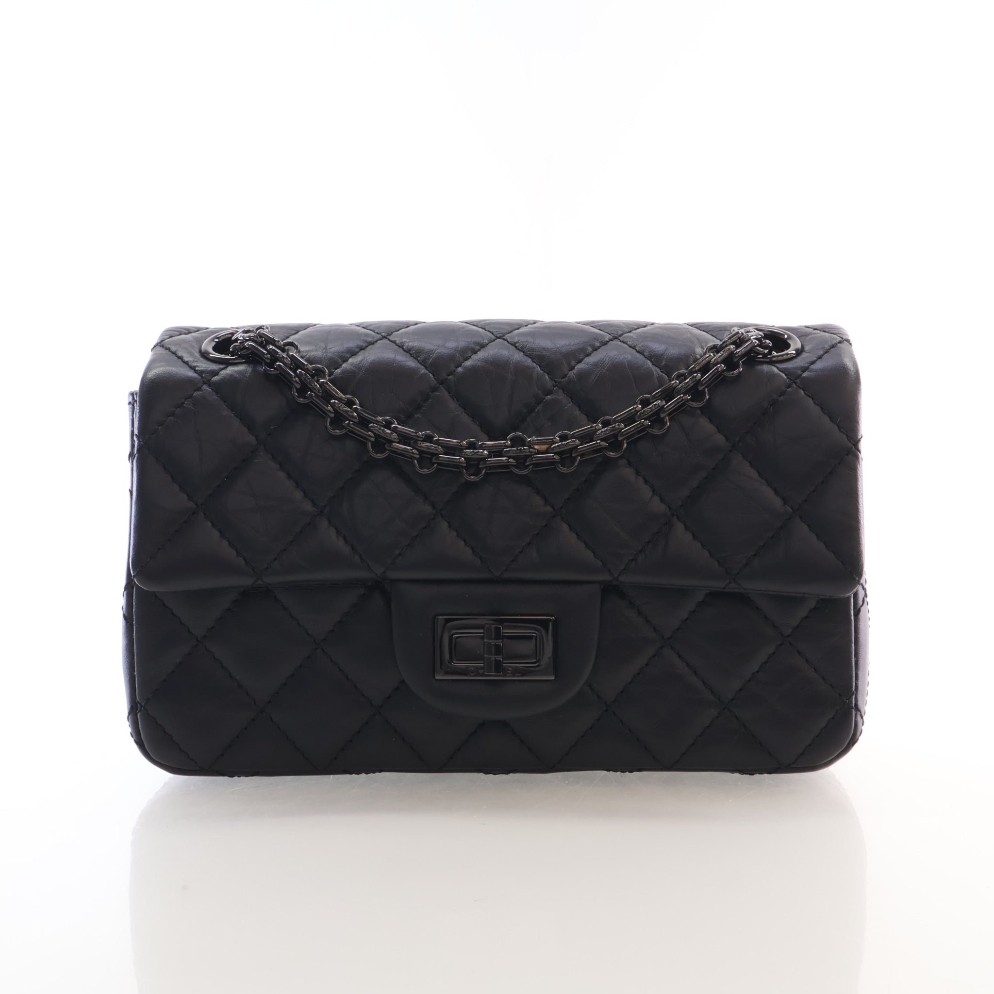 Chanel Aged Calfskin Reissue 2.55 Flap Bag Mini