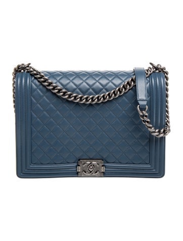 Quilted XL Boy Flap Bag