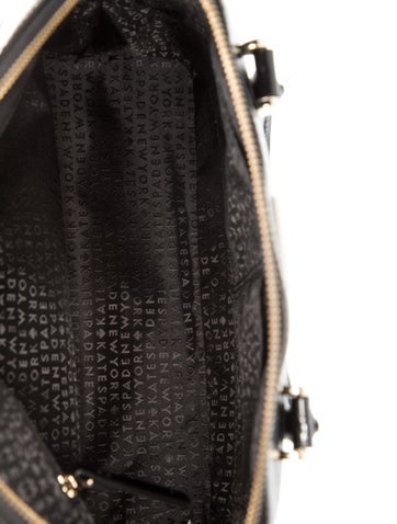 Patent Leather Top Handle Bag