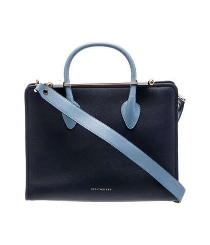 Strathberry Leather Top Handle Bag W Tags