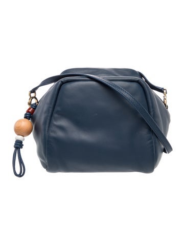 Loro Piana Leather Puffy Pouch