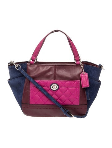 Leather Top Handle Bag