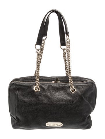 Leather Top Handle Bag