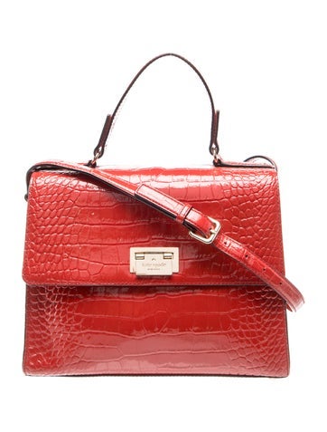 Leather Top Handle Bag
