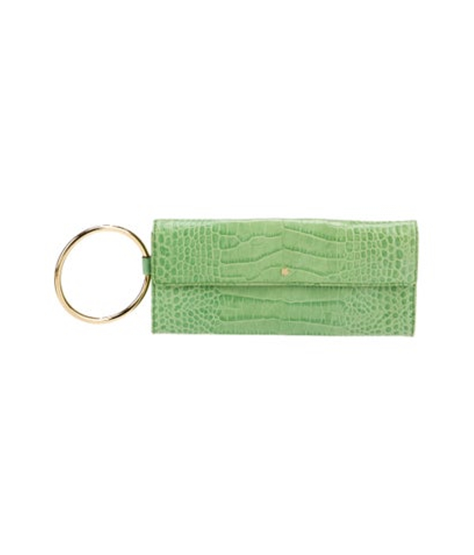 Kate Spade Spade New York Embossed Leather Clutch