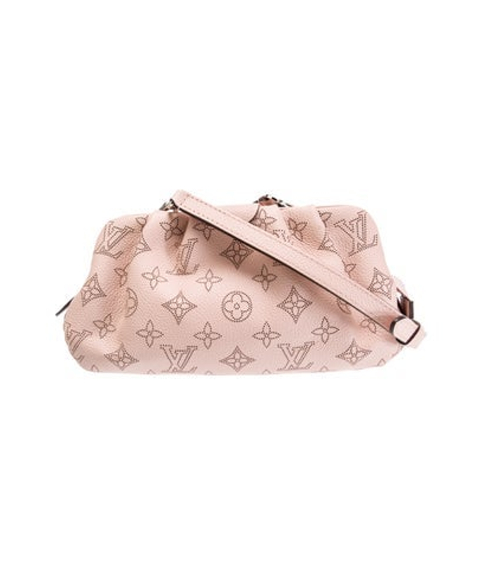 Louis Vuitton Vuitton Mahina Leather Scala Pouch Mini