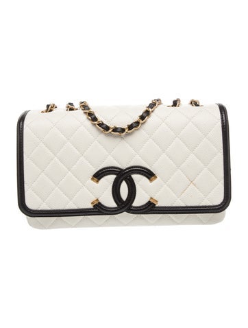 Medium CC Filigree Flap Bag