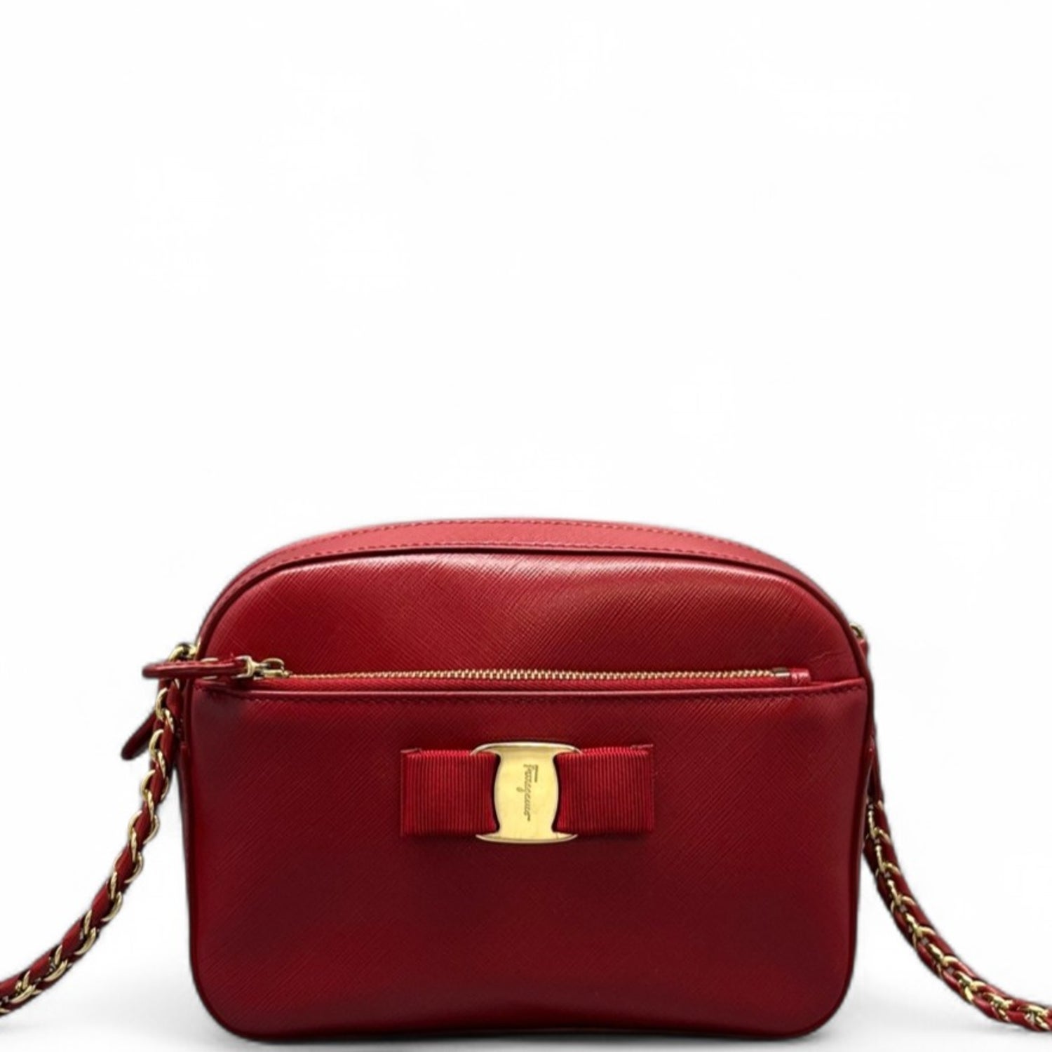Ferragamo Calfskin Crossbody Bag