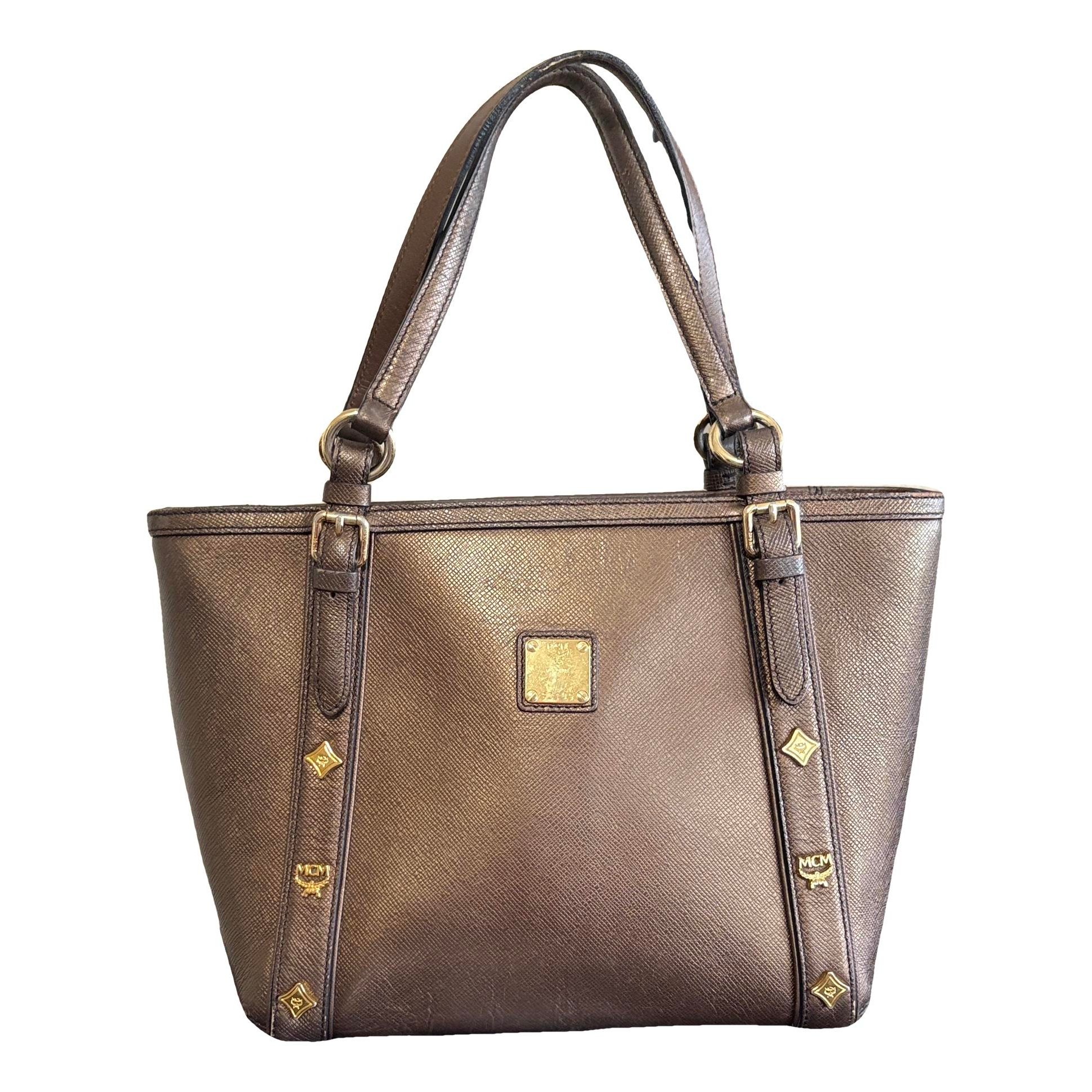 Anya leather tote