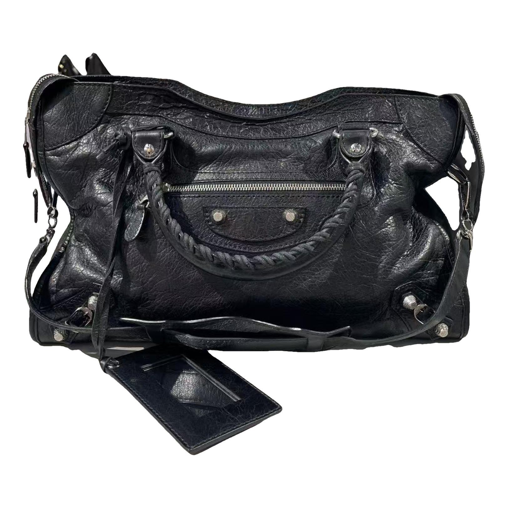 Balenciaga City leather handbag
