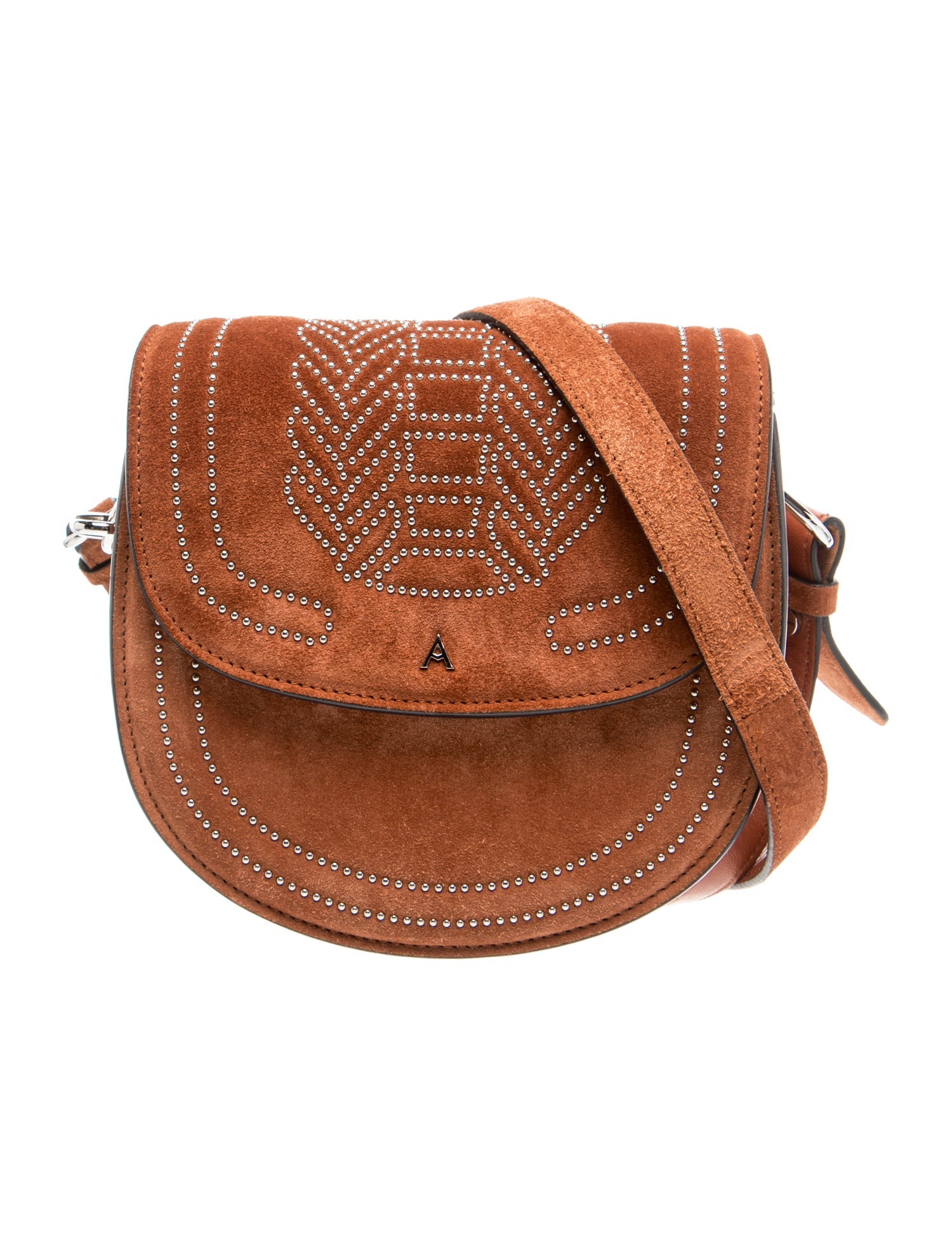 Suede Crossbody Bag