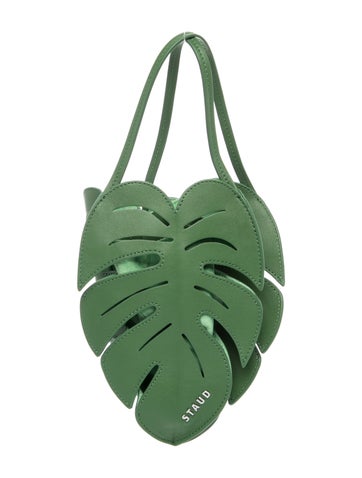 Staud Leather Top Handle Bag